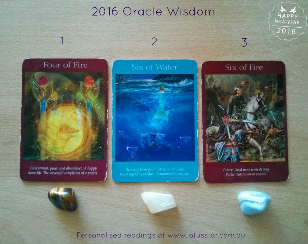 2016 Oracle Wisdom Guidance Reveal from Elizabeth L James Lotus Star Embrace Life