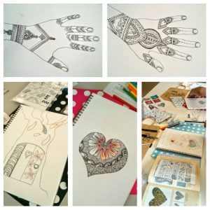 Introduction to Zentangle and ZIA Doodle Art Workshop Adelaide