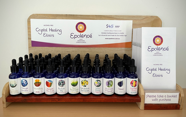Epolence alcohol free Crystal Healing Elixirs Adelaide