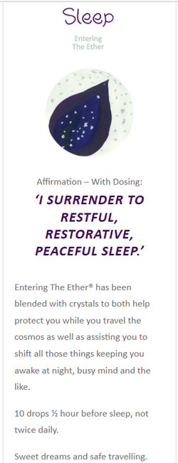 Epolence Sleep Crystal Healing Elixir